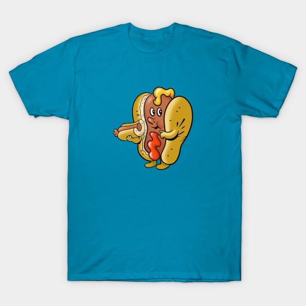 Dog Eat Dog T-Shirt by Bommush Designs